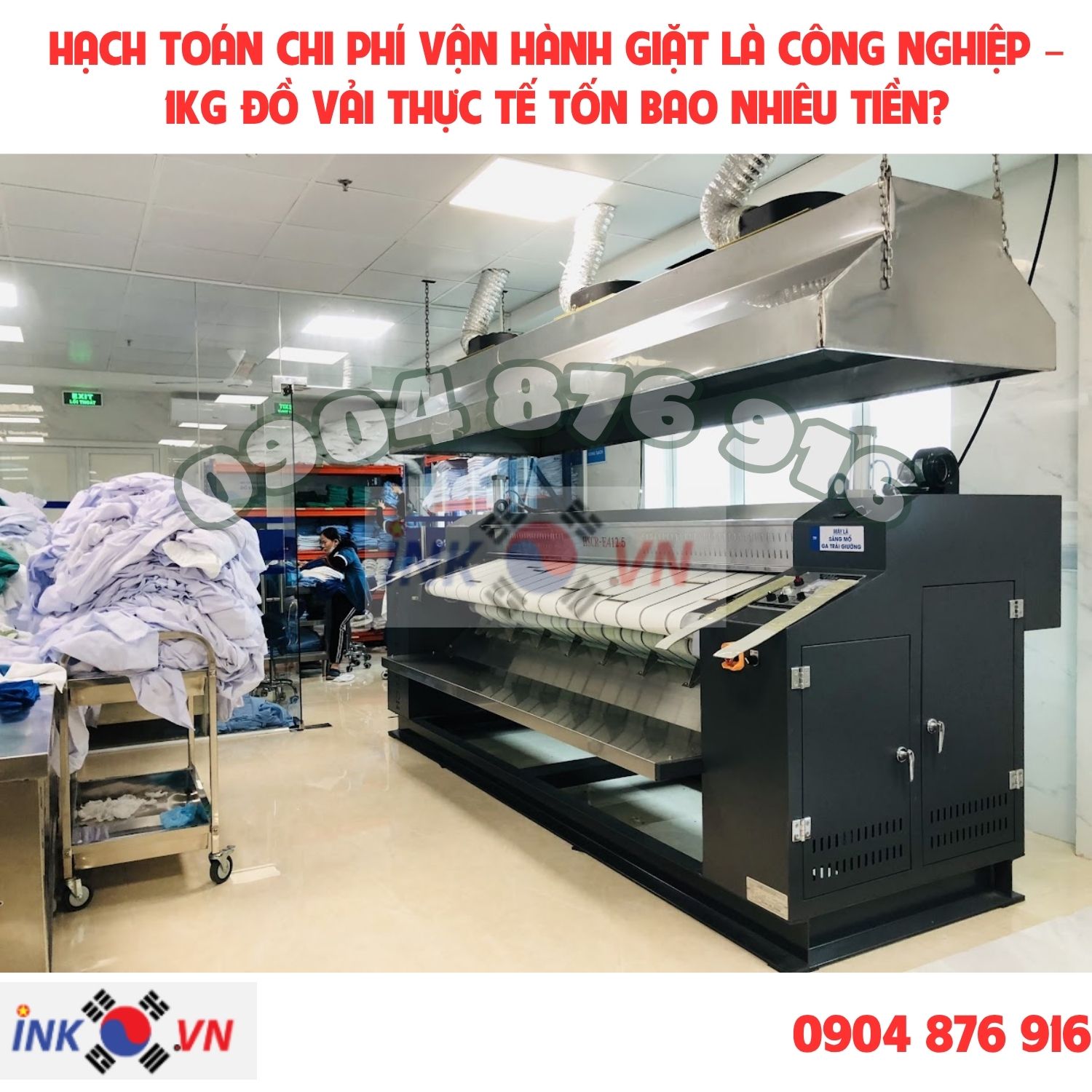 máy là lô tại Hồ Chí minh